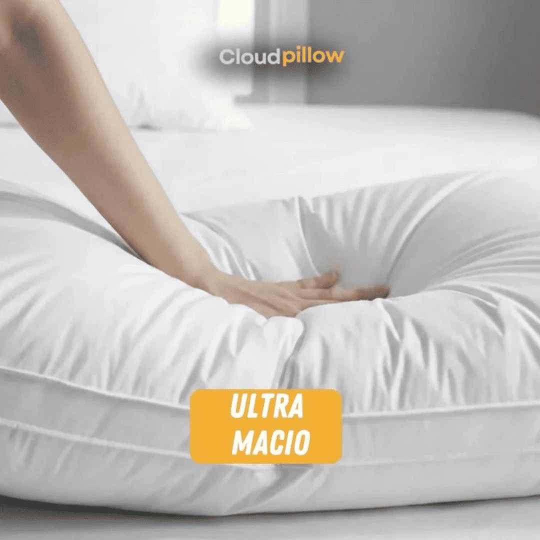 Kit 5 Travesseiros Premium Pluma de Ganso - Conforto de Hotel 5 Estrelas