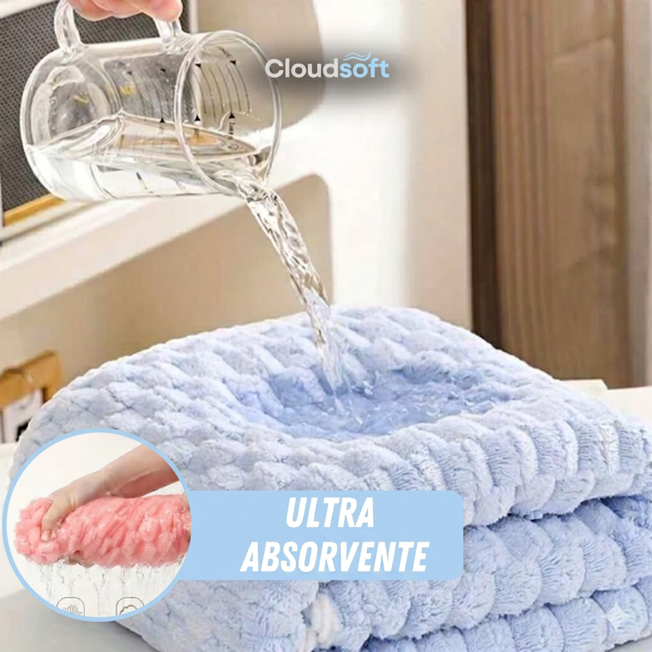 CloudSoft™ Toalha Premium Algodão Turco | Kit 10 Banhão + 10 Rosto (BRINDE) — imagem 6